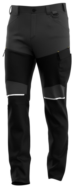 hlače klasične Safety Jogger Oak stretch dark grey-black